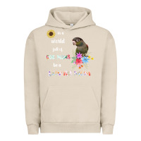 Pigment French Oak funny be a green cheek conure parrot bird mom mother sweatshirt Urban Hoodie - linhVisuals