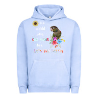 Pigment Grape Ice funny be a green cheek conure parrot bird mom mother sweatshirt Urban Hoodie - linhVisuals