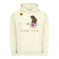 Pigment Pistachio funny be a green cheek conure parrot bird mom mother sweatshirt Urban Hoodie - linhVisuals