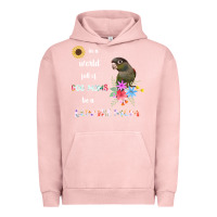 Pigment Salmon funny be a green cheek conure parrot bird mom mother sweatshirt Urban Hoodie - linhVisuals