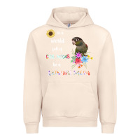Sandshell funny be a green cheek conure parrot bird mom mother sweatshirt Urban Hoodie - linhVisuals