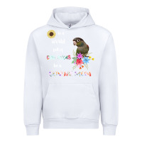 White funny be a green cheek conure parrot bird mom mother sweatshirt Urban Hoodie - linhVisuals