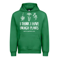 Emerald i think i have enough plants Urban Hoodie - linhVisuals