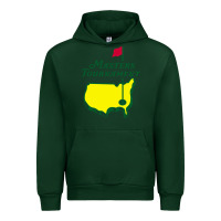 Forest Green MASTERS TOURNAMENT GOLF Urban Hoodie - linhVisuals