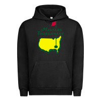 Pigment Black MASTERS TOURNAMENT GOLF Urban Hoodie - linhVisuals