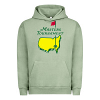 Pigment Oil Green MASTERS TOURNAMENT GOLF Urban Hoodie - linhVisuals