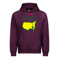 Mauve Wine MASTERS TOURNAMENT GOLF Urban Hoodie - linhVisuals