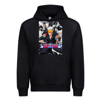 Black Bleachs Anime Urban Hoodie - linhVisuals