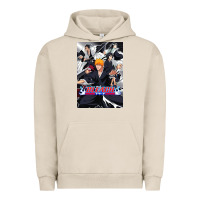 Pigment French Oak Bleachs Anime Urban Hoodie - linhVisuals