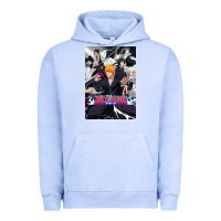 Pigment Grape Ice Bleachs Anime Urban Hoodie - linhVisuals