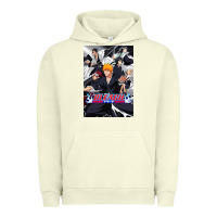 Pigment Pistachio Bleachs Anime Urban Hoodie - linhVisuals