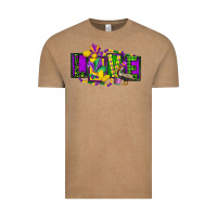 Vintage Coffee mardi gras love Vintage Tee - FaDigitalArtStudio