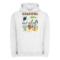 Pigment Lunar Rock grandma of the wild one zoo mother birthday safari jungle long sleeve Urban Hoodie - linhVisuals
