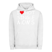Pigment Lunar Rock i love hot single moms tee red heart hot mother milf mommy t shirt Urban Hoodie - linhVisuals