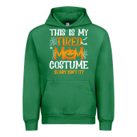 Emerald halloween mom shirts funny this is my tired mom costume t shirt Urban Hoodie - linhVisuals
