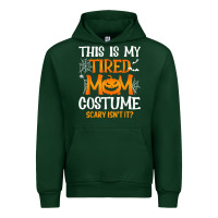 Forest Green halloween mom shirts funny this is my tired mom costume t shirt Urban Hoodie - linhVisuals