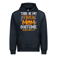 Navy halloween mom shirts funny this is my tired mom costume t shirt Urban Hoodie - linhVisuals