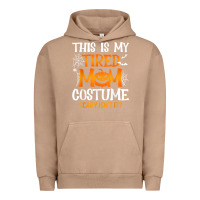 Pigment Burro halloween mom shirts funny this is my tired mom costume t shirt Urban Hoodie - linhVisuals