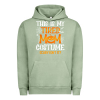 Pigment Oil Green halloween mom shirts funny this is my tired mom costume t shirt Urban Hoodie - linhVisuals