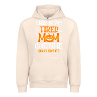 Sandshell halloween mom shirts funny this is my tired mom costume t shirt Urban Hoodie - linhVisuals