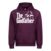 Mauve Wine godfather Urban Hoodie - linhVisuals
