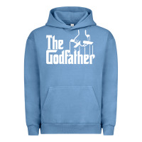 Pigment Pebble Blue godfather Urban Hoodie - linhVisuals