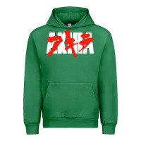 Emerald black akira Urban Hoodie - linhVisuals