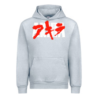 Heather Grey black akira Urban Hoodie - linhVisuals