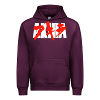 Mauve Wine black akira Urban Hoodie - linhVisuals