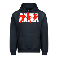 Navy black akira Urban Hoodie - linhVisuals