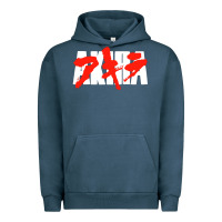 Pigment Midnight Navy black akira Urban Hoodie - linhVisuals