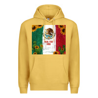 Antique Gold preview cactus sunflower mexican flag Premium Hoodie - Jasminsmagicworld