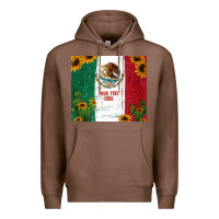 Chestnut preview cactus sunflower mexican flag Premium Hoodie - Jasminsmagicworld