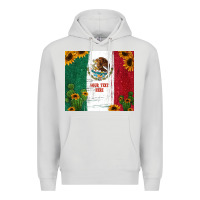Dove Grey preview cactus sunflower mexican flag Premium Hoodie - Jasminsmagicworld