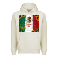 Oatmeal Heather preview cactus sunflower mexican flag Premium Hoodie - Jasminsmagicworld