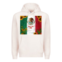 Pale Pink preview cactus sunflower mexican flag Premium Hoodie - Jasminsmagicworld