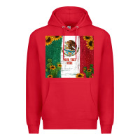 Red preview cactus sunflower mexican flag Premium Hoodie - Jasminsmagicworld