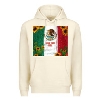 Sandshell preview cactus sunflower mexican flag Premium Hoodie - Jasminsmagicworld