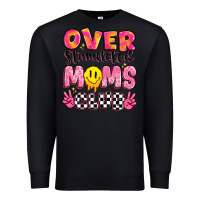 Black over stimulated moms club Premium Sweatshirt - JahusDesignShop