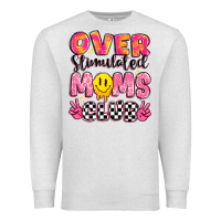 Oatmeal Heather over stimulated moms club Premium Sweatshirt - JahusDesignShop