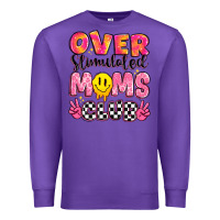 Purple over stimulated moms club Premium Sweatshirt - JahusDesignShop
