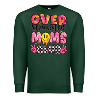 Sports Green over stimulated moms club Premium Sweatshirt - JahusDesignShop