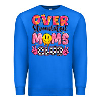 True Royal over stimulated moms club Premium Sweatshirt - JahusDesignShop