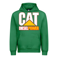 Emerald cat diesel power Urban Hoodie - linhVisuals