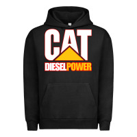 Pigment Black cat diesel power Urban Hoodie - linhVisuals