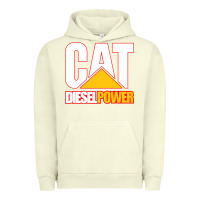 Pigment Pistachio cat diesel power Urban Hoodie - linhVisuals