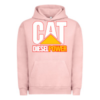 Pigment Salmon cat diesel power Urban Hoodie - linhVisuals