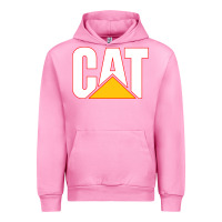 Fuchsia Pink cat Urban Hoodie - linhVisuals