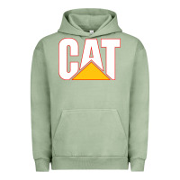 Pigment Oil Green cat Urban Hoodie - linhVisuals