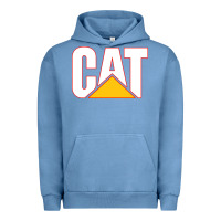 Pigment Pebble Blue cat Urban Hoodie - linhVisuals